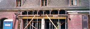 Brick Renovation, Old Westbury, New York.